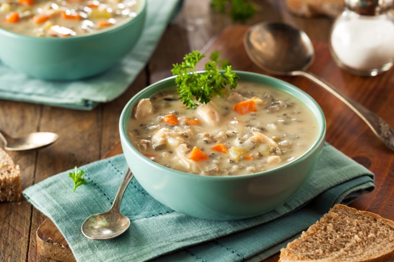 Creamy Chicken and Wild Rice Soup